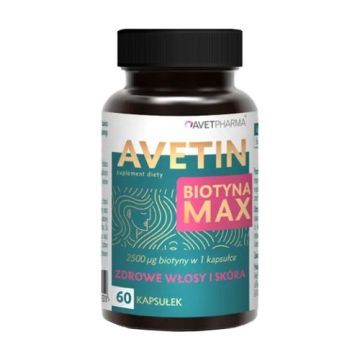 Avetin Biotyna Max, kapsułki, 60 szt.