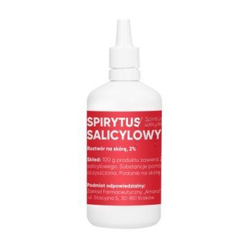 Spirytus salicylowy, 2%, roztwór na skórę, 100 g (Amara)