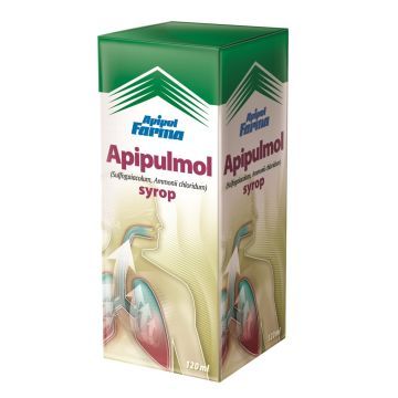 Apipulmol, (2 g+90 mg)/100 g, syrop, 120 ml