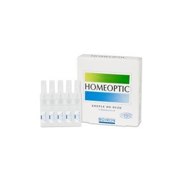 Boiron Homeoptic, krople do oczu, 0,4 ml, 10 szt.