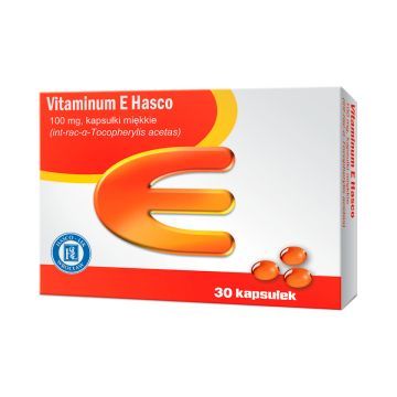 Vitaminum E Hasco, 100 mg, kapsułki miękkie, 30 szt.