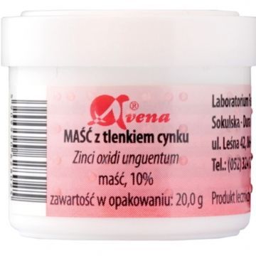 Masc z tlenkiem cynku, (Avena), 20 g