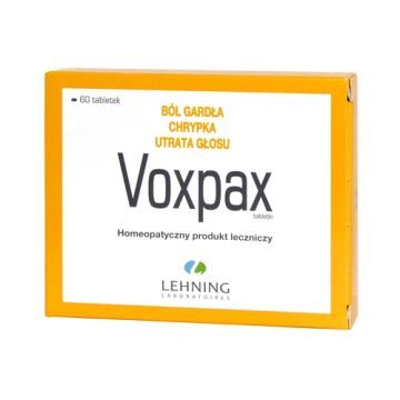 Lehning Voxpax, tabletki, 60 szt.