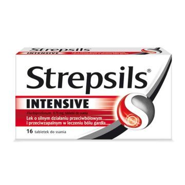 Strepsils Intensive, tabletki do ssania, 16 szt.