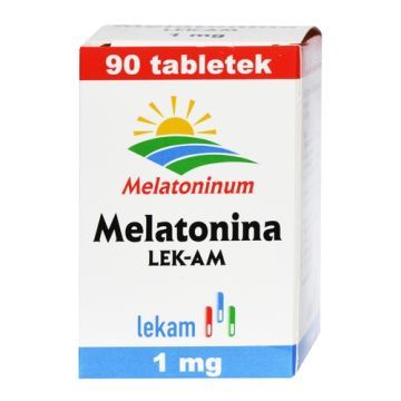 Melatonina LEK-AM, tabletki, 1 mg, (Lek-AM), 90 szt.