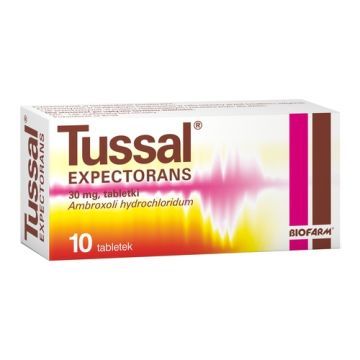 Tussal Expectorans, 30 mg, tabletki, 10 szt.