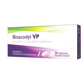 Bisacodyl VP, 5 mg, tabletki dojelitowe, 30 szt.