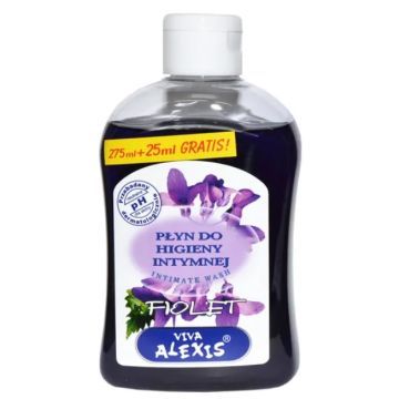 Alexis Viva, płyn do higieny intymnej, fioletowy, 275 ml