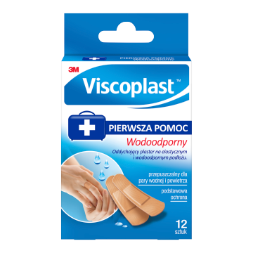 Viscoplast Wodoodporny, plastry, 12 szt.