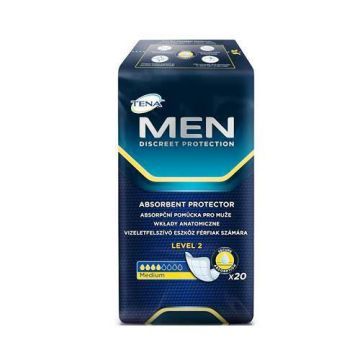 Tena Men Medium, wklady anatom.,(level2), 20 szt,750776