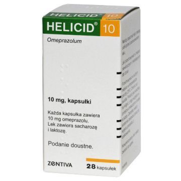 Helicid Control, 10 mg, kapsułki, 14 szt.