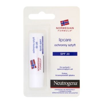 Neutrogena Formuła Norweska, ochronny sztyft do ust, SPF 20, 4,8 g