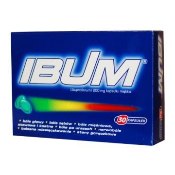 Ibum Sprint, 200 mg, kapsułki elastyczne, 30 szt.