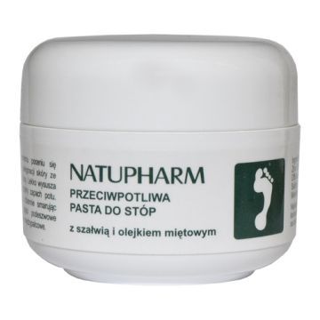 Natu-Pharm, przeciwpotliwa pasta do stóp, 50 g