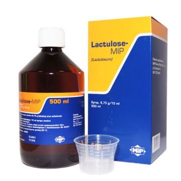 Lactulose-MIP, syrop, (9,75 g / 15 ml), 500 ml