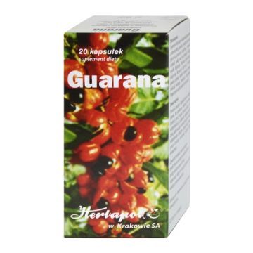 Guarana, kapsułki, 20 szt.