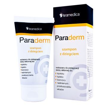 Paraderm, szampon z dziegciem, 150 ml