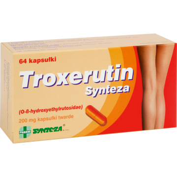 Troxerutin, 200 mg, kapsułki twarde, 64 szt.