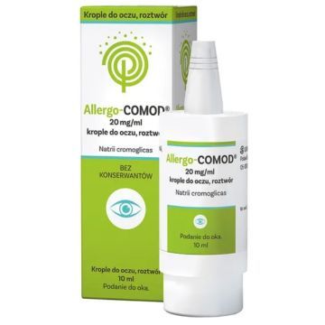 Allergo-Comod, 20 mg/ml, krople do oczu, 10 ml