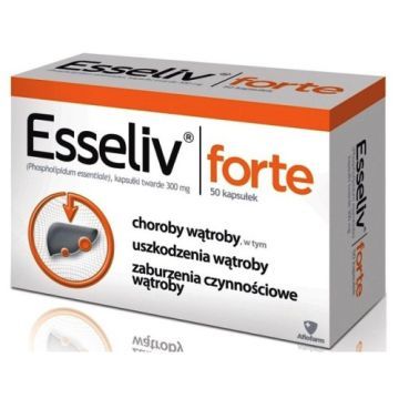 Esseliv forte, 300 mg, kapsułki twarde, 50 szt