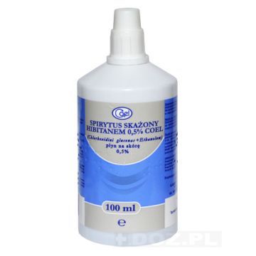 Spir. skazony hibitanem, 0,5% (Coel),  100ml
