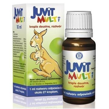 Juvit Multi, krople doustne, 10 ml