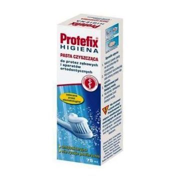 Protefix Higiena, pasta oczyszczająca do protez, 75 ml