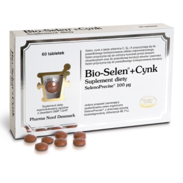 Bio-Selen + Cynk, tabletki, 60 szt.