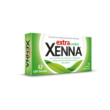 Xenna Extra Comfort, tabletki drażowane, 10 szt.