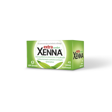 Xenna Extra Comfort, tabletki dojelitowe, 45 szt.