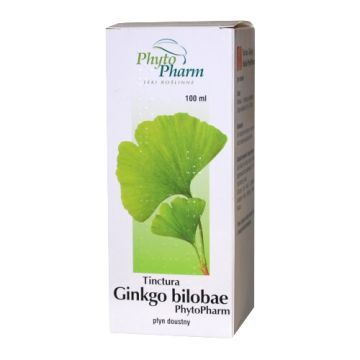 Tinctura Ginkgo bilobae Phytopharm, płyn doustny, 100 ml