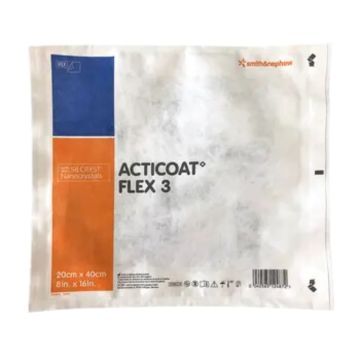 Acticoat Flex 3, opatrunek, 20 cm x 40 cm, 1 szt. (z opakowania 6 szt.)