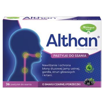 Althan, pastyl.do ssania, 36 szt