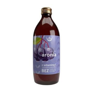Aronia z witamina C pochodzenia naturalnego, plyn, 500ml