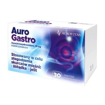 AuroGastro, 10 mg, tabl.powl., 30 szt