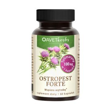 Avet Herbs Ostropest Forte, kaps., 60 szt