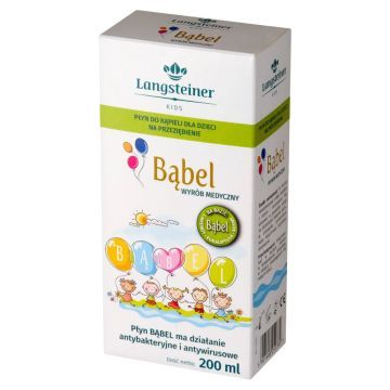 Bąbel, płyn d/kąp., na zatkany nosek dla dzieci, 200 ml