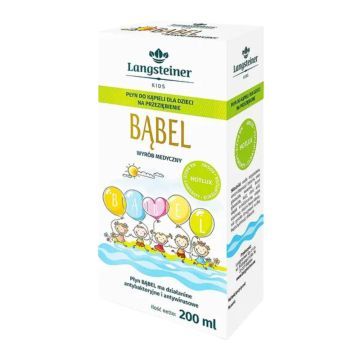 Bąbel, płyn do kąpieli., na przeziębienie dla dzieci, 400 ml