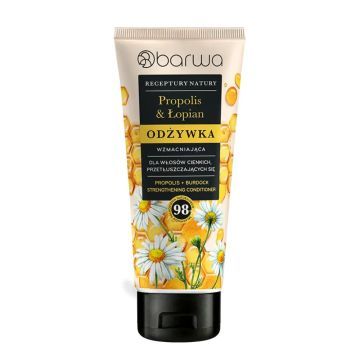 Barwa, Krem do stóp wygładzający Propolis + Aloes Receptury Natury, 100 ml