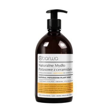 Barwa, Naturalne Mydło Potasowe odżywcze, 480 ml
