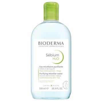 Bioderma Sebium H2O, woda micel.,antybakt.,oczysz.,500ml