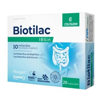 Biotilac IBSin, kaps., 20 szt