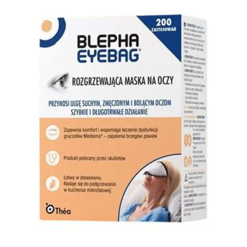 Blepha Eyebag, maska, rozgrzew.,n/oczy, wielokrot.uzyt.,1szt