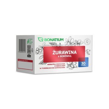 Bonatium Zurawina z borowka, herb,owoc,z hibisk,2,5g, 30 szt