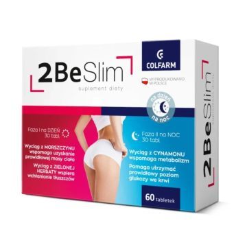 2Be Slim, 30 tabletek na dzień + 30 tabletek na noc