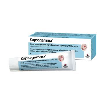 Capsagamma, 53 mg/100 g, krem, 40 g