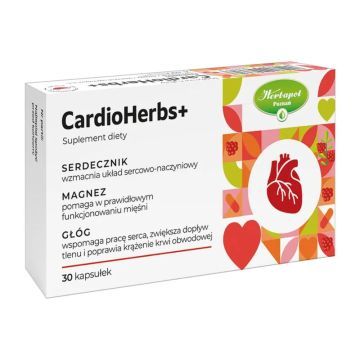 CardioHerbs +, kaps., 30 szt