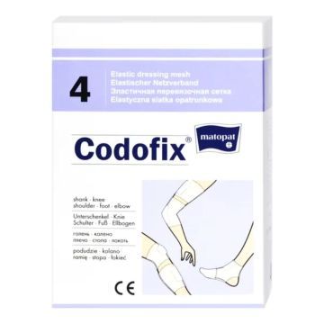 Codofix,siatka op. elast.,nr. 4,(podudz.kol,ram,stop,łok)1m