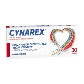 Cynarex, tabletki, 250 mg, 30 szt.