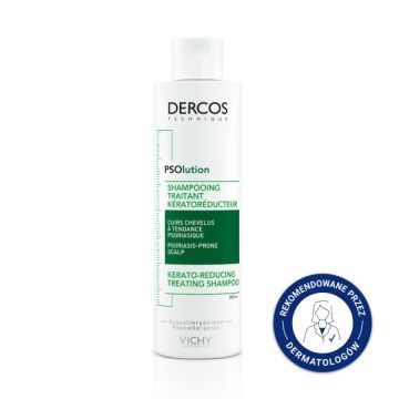 Vichy Dercos PSOlution, szamp., keratolityczny, 200 ml